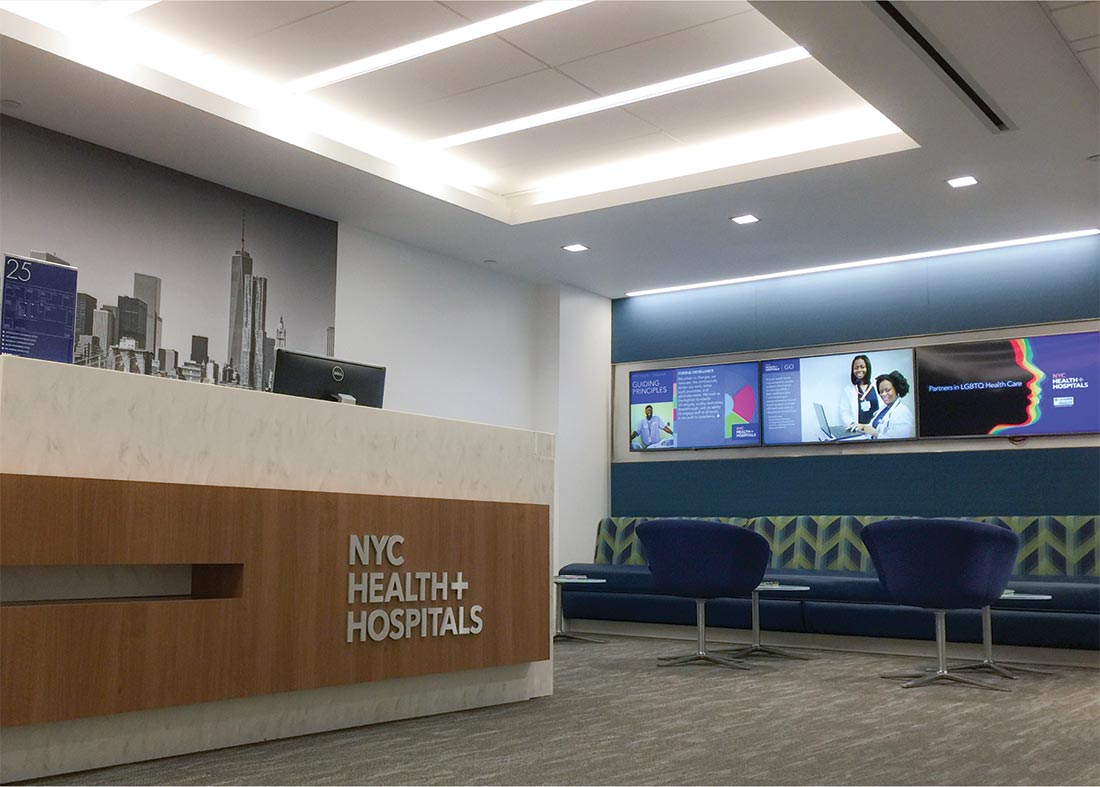 NYC Health and Hospitals inerior design